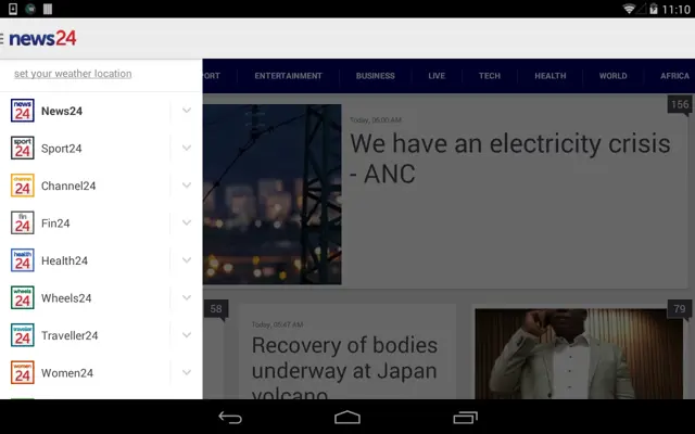 News24 android App screenshot 11