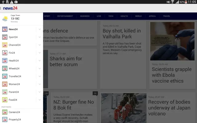 News24 android App screenshot 18