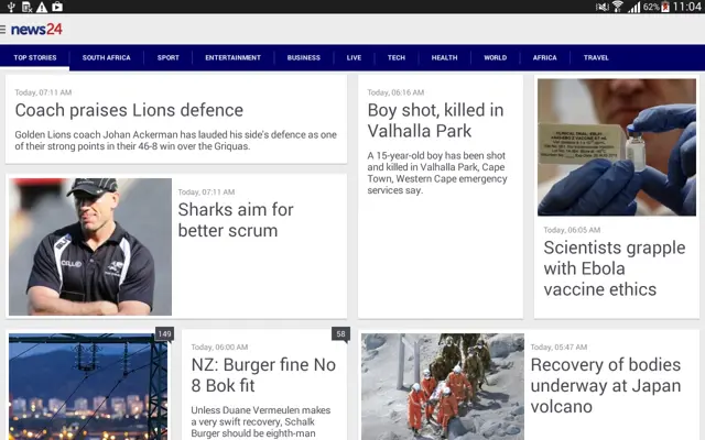 News24 android App screenshot 19
