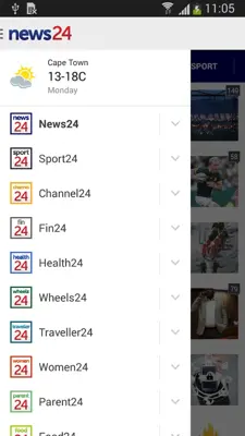 News24 android App screenshot 4